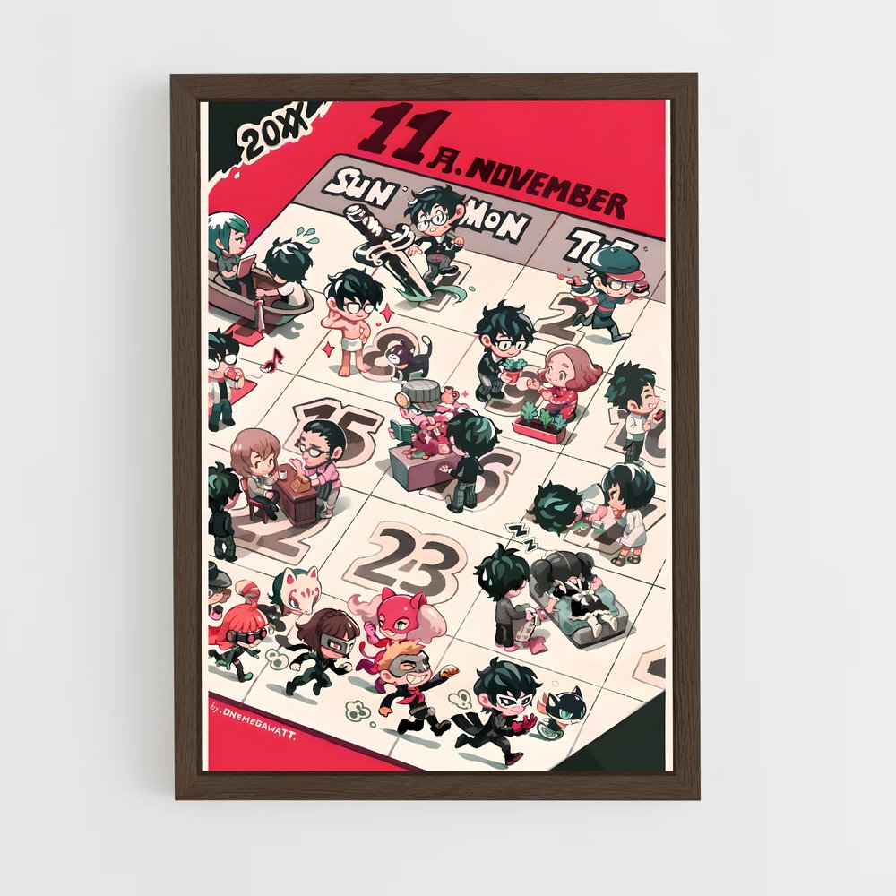 Poster Phantom Thieves: Ruse Éternelle – affiche Persona 5 (vue 5)